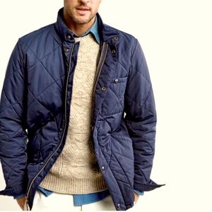 J. Crew Sussex NX-631 Quilted Primaloft jacket blue